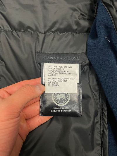 Canada Goose Black Label Hybridge Lite Jacket Atlantic Blue New (Medium)