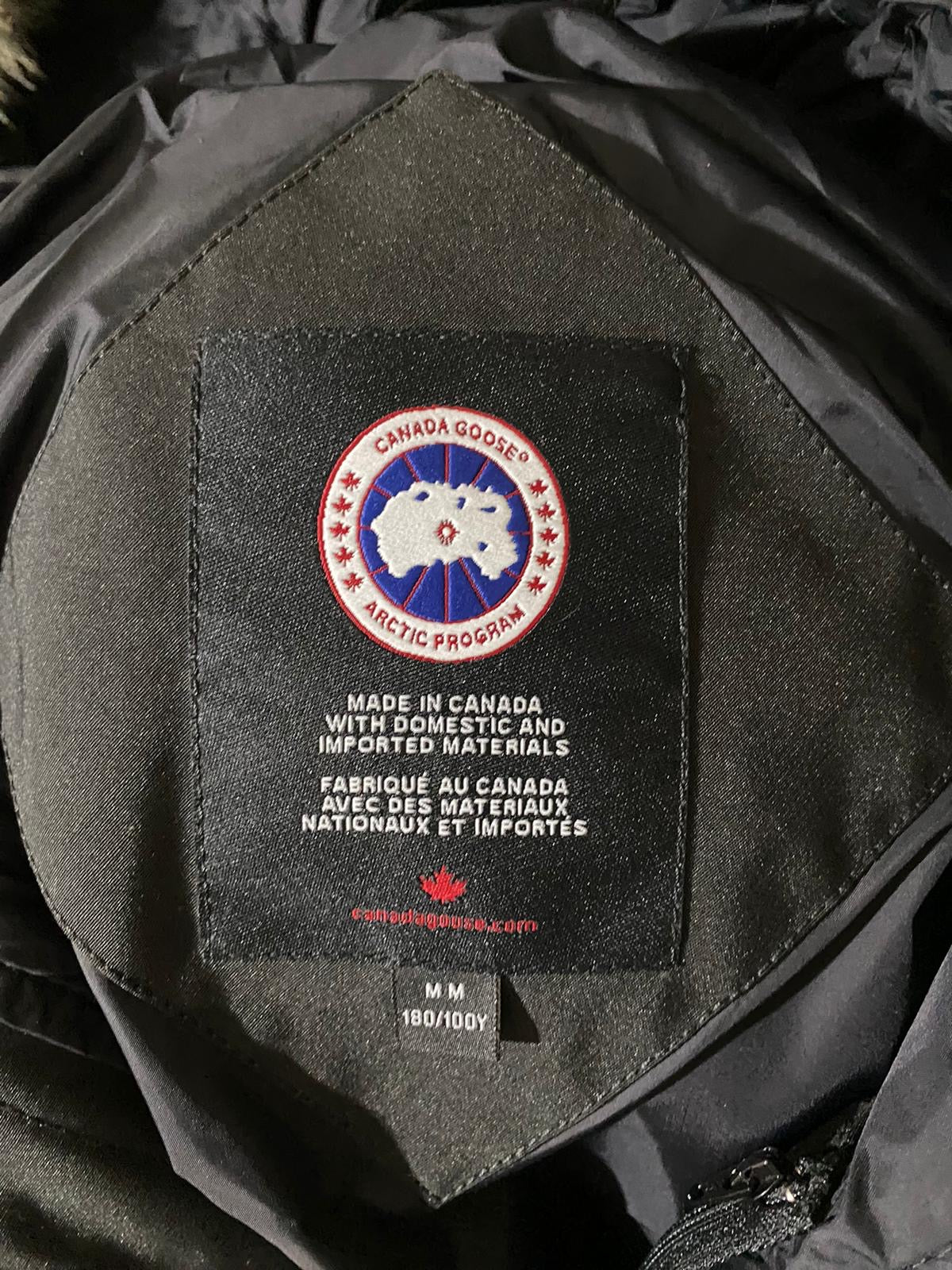 Canada Goose Carson Parka Black Excellent (Medium)