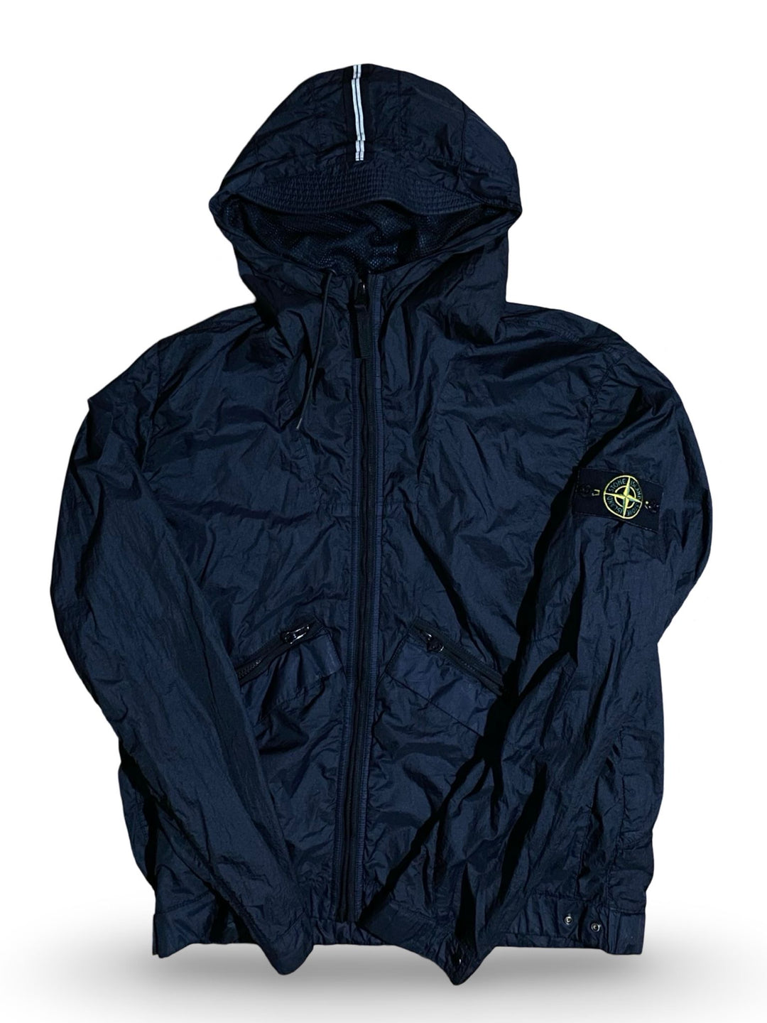 Stone Island Membrana TC Jacket Black Excellent (Large) – Unknown