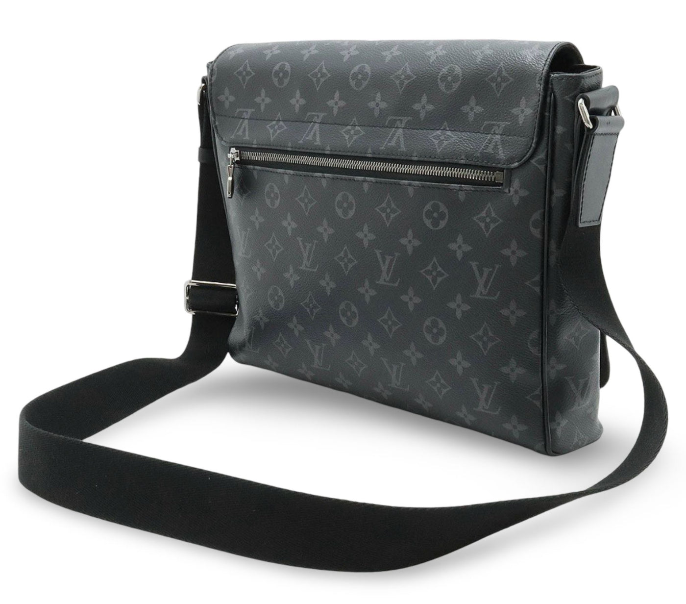 Louis Vuitton District MM Crossbody Messenger Bag Black (M44001)