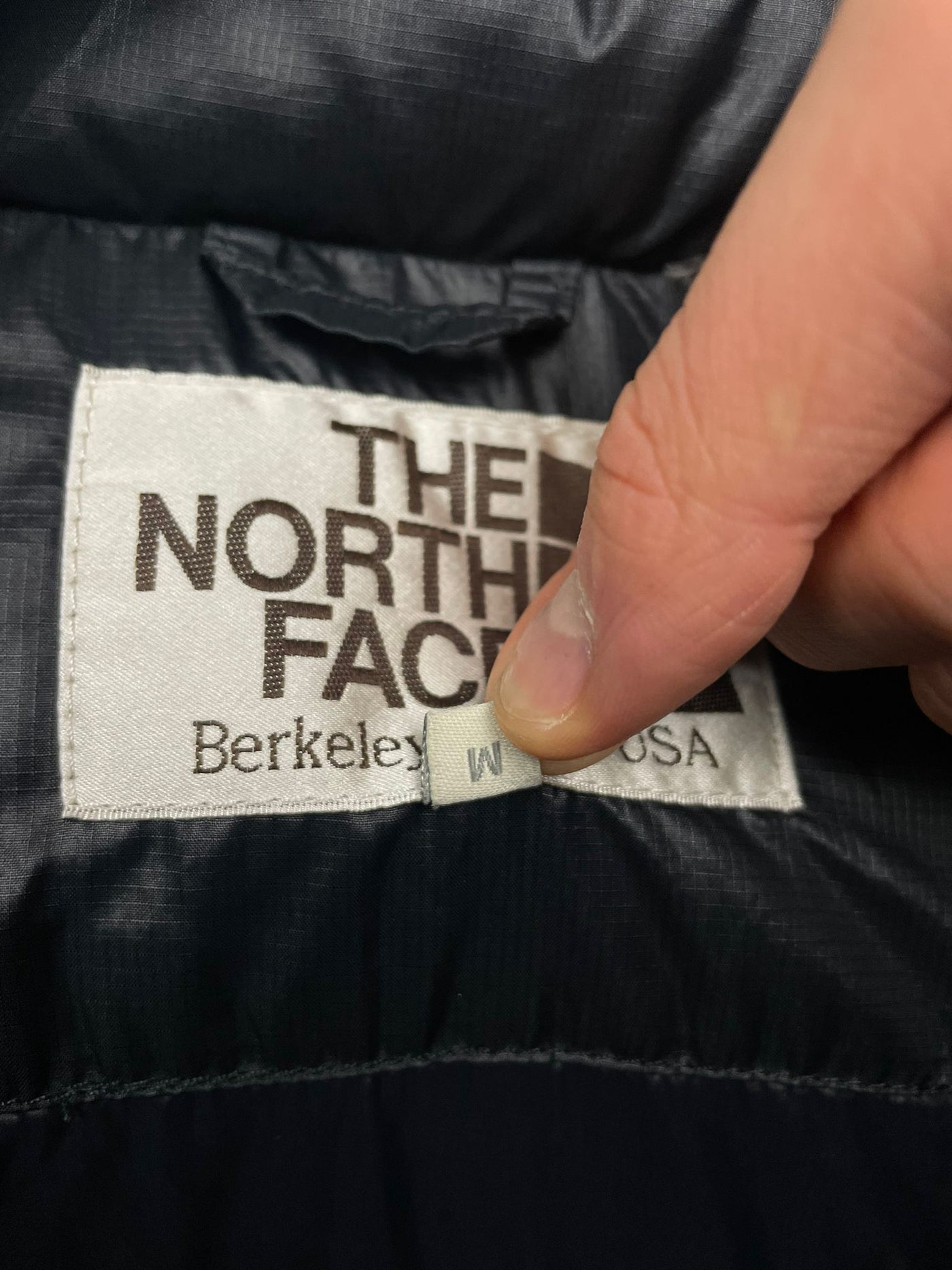 Women's North Face Black/Brown Suede Nuptse 700 Detachable Hood Excellent (Medium)