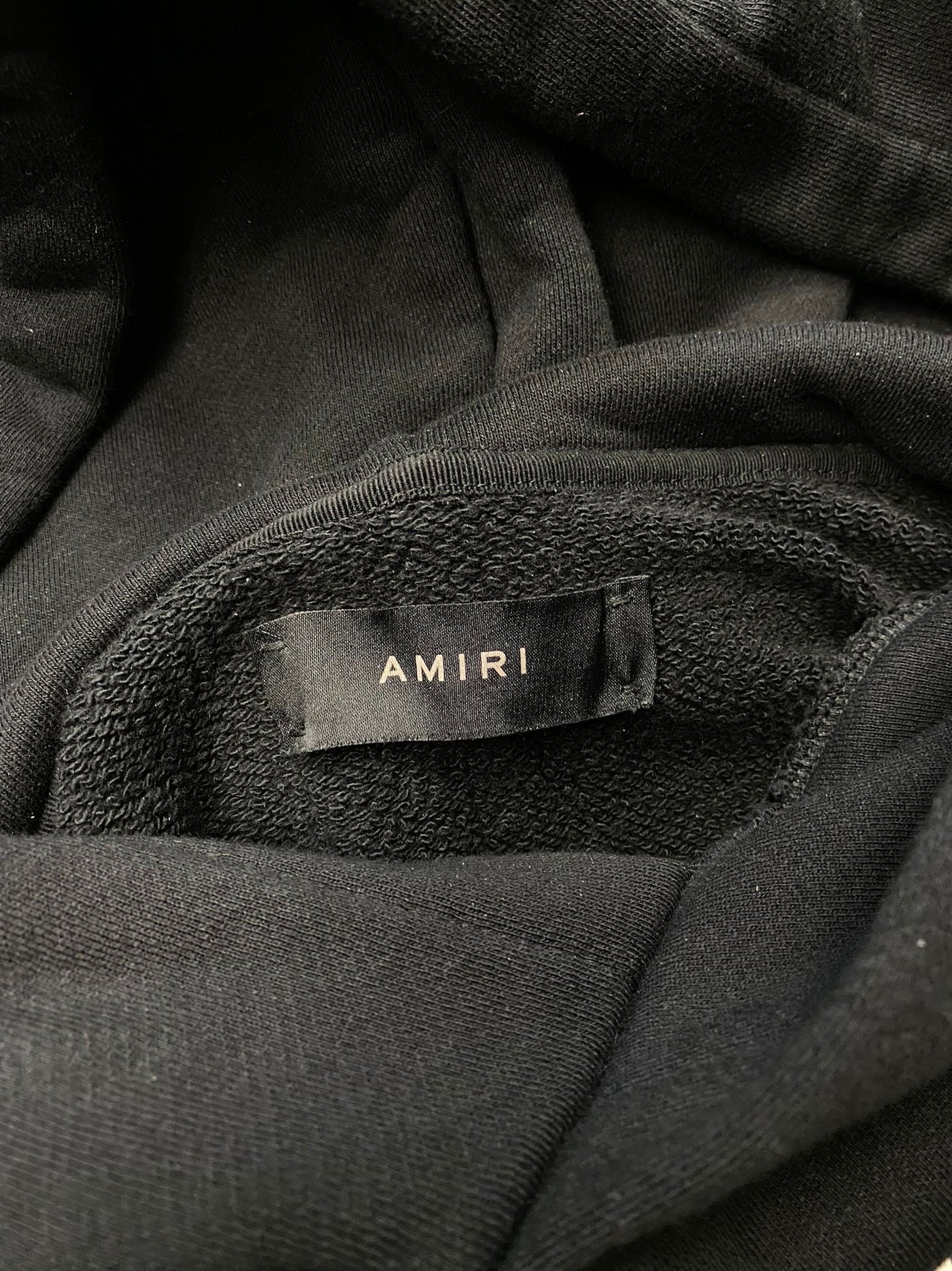 Amiri Ma Bar Logo Hoodie Black Excellent (XL)