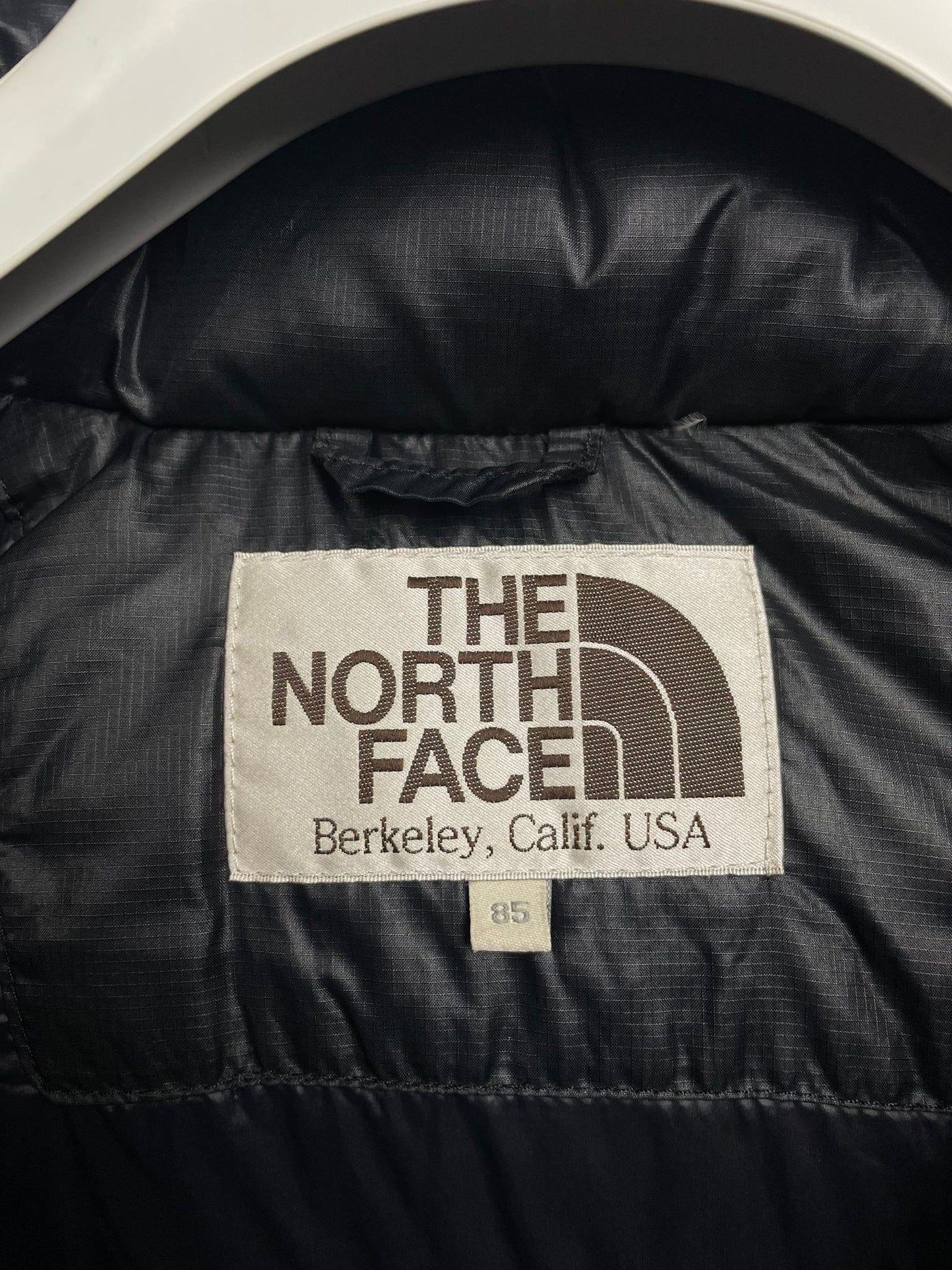 Women's North Face Black/Brown Suede Nuptse 700 Detachable Hood Excellent (Medium)
