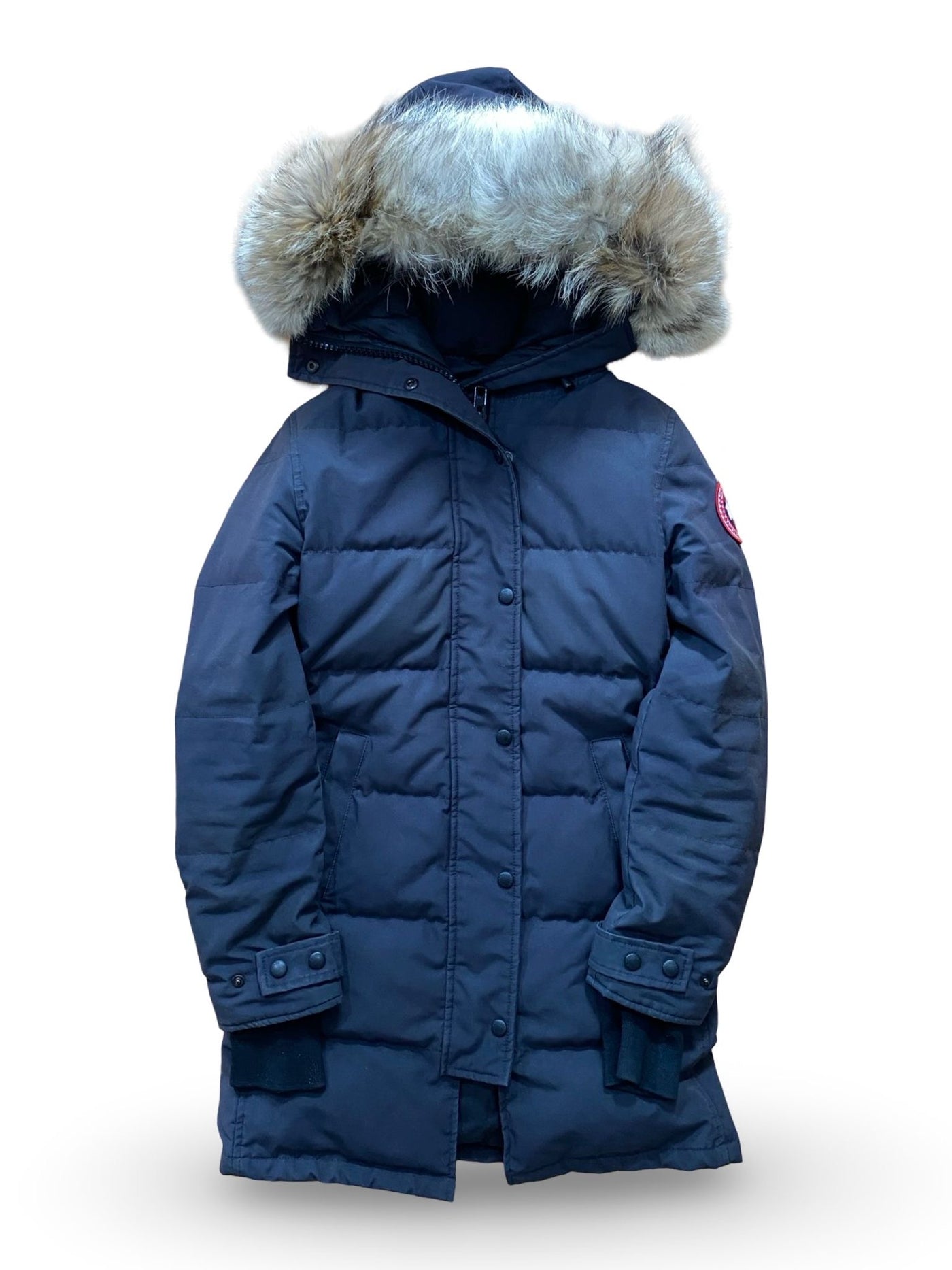 Women's Canada Goose Mackenzie Parka Navy Very Good (Small)