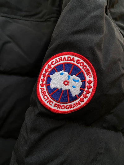 Canada Goose Macmillan Parka Black Excellent (Large Fusion)