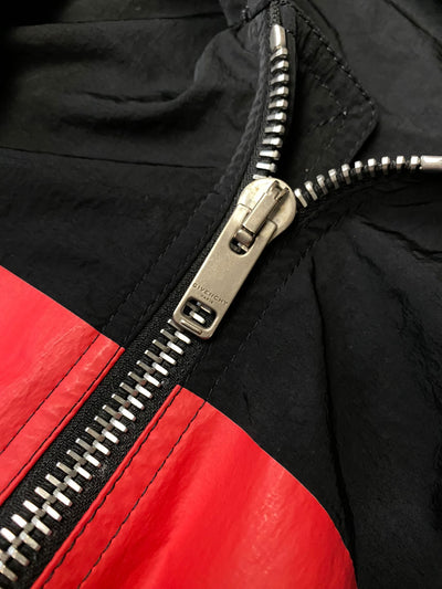 Givenchy Paris Windbreaker Black/Red Excellent (Large)