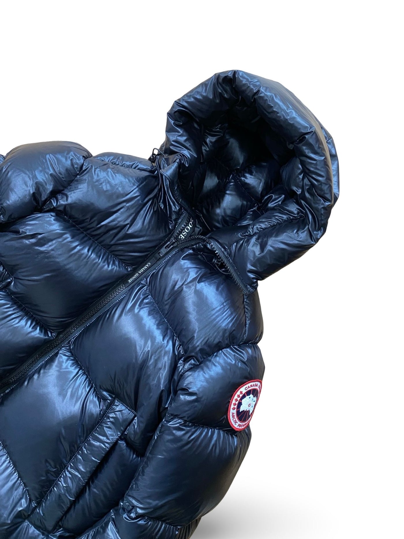 Canada Goose Crofton Puffer Jacket Black Excellent (Large)