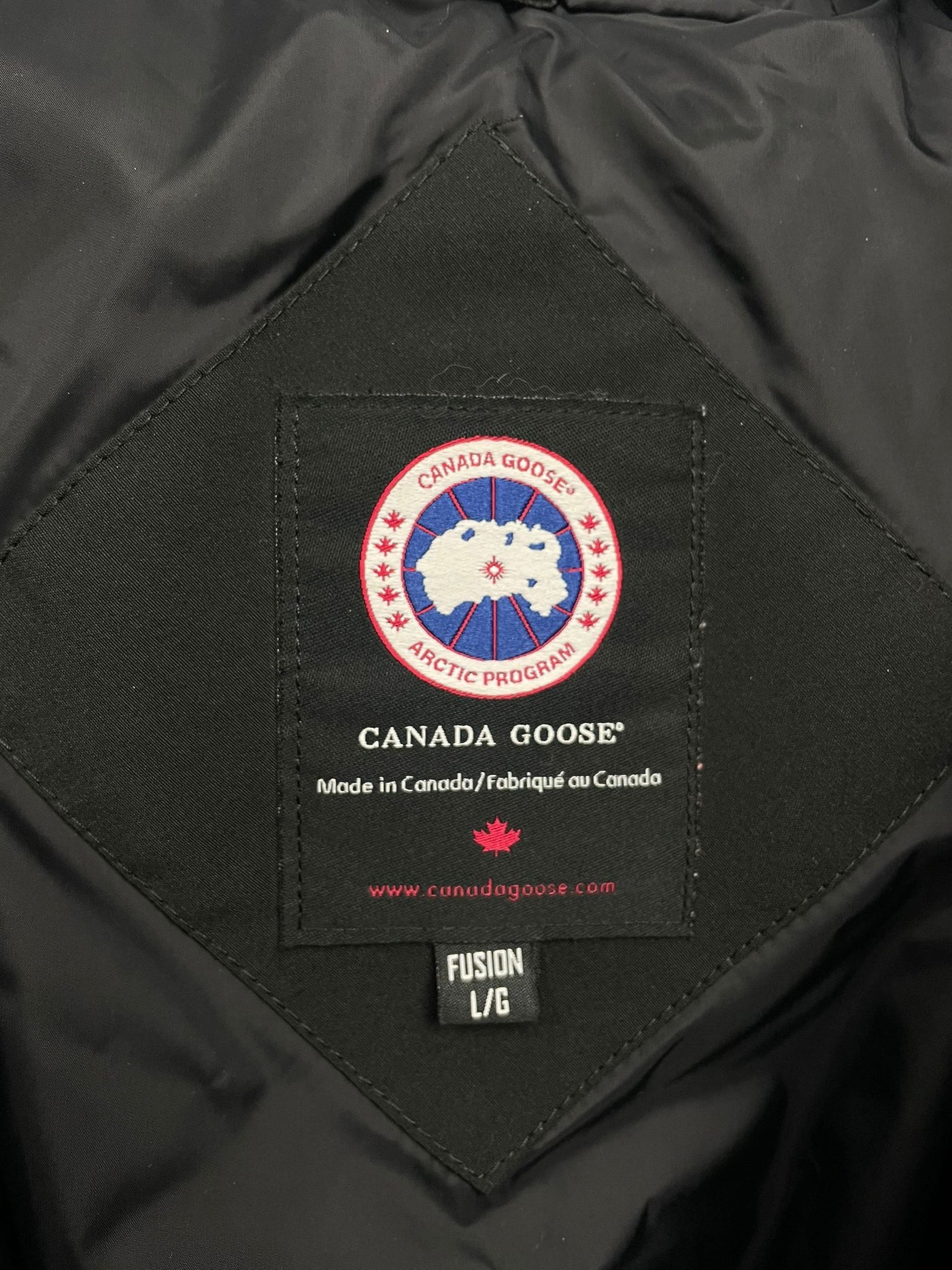 Canada Goose Carson Parka Black Excellent (Large Fusion)