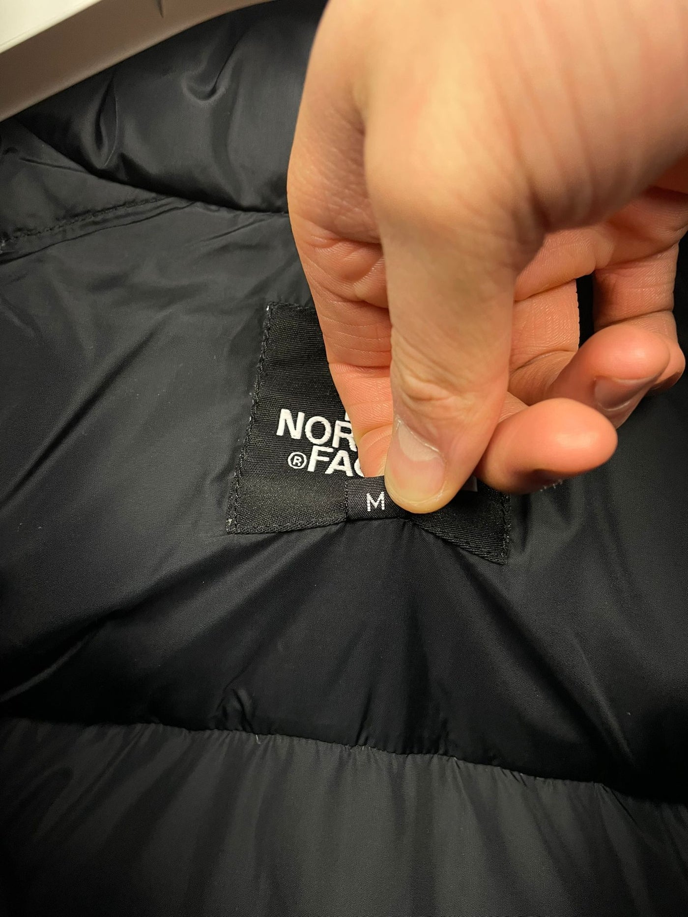 The North Face Black Nuptse 700 Detachable Hood Excellent (Medium)