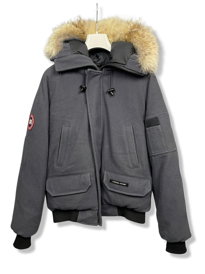 Canada Goose Vintage Chilliwack Wool Bomber Graphite Good Medium Unknown Seller