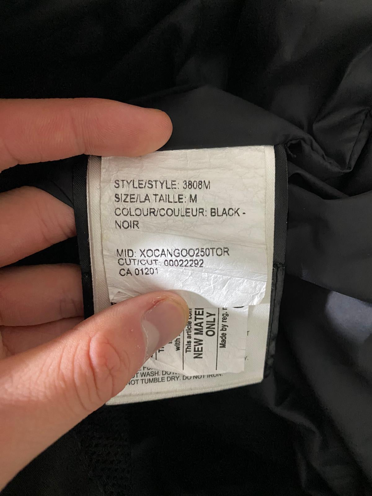 Canada Goose Wyndham Parka Black Good (Medium)