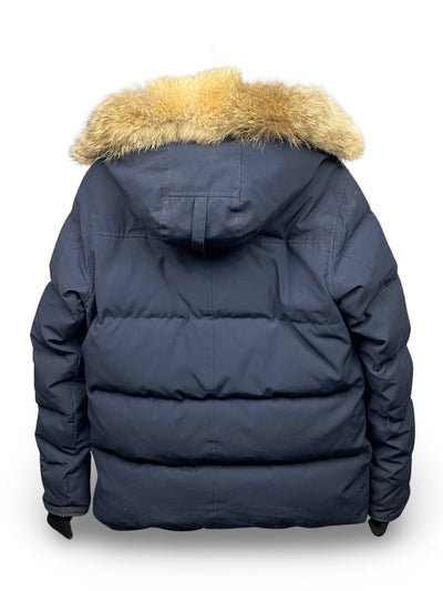 Canada Goose Wyndham Parka Admiral Blue Good (Medium)