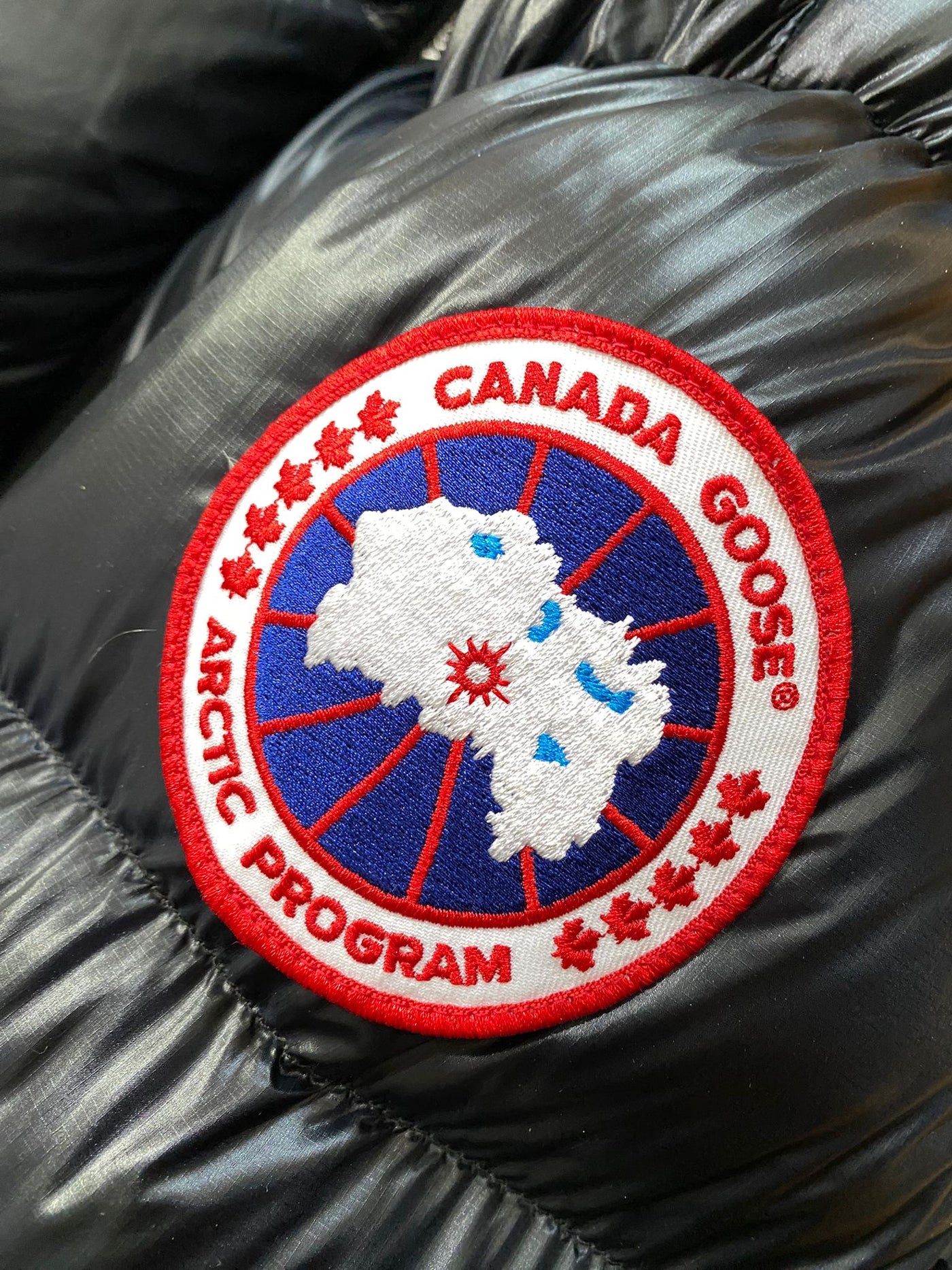 Canada Goose Crofton Puffer Jacket Black Excellent (Large)