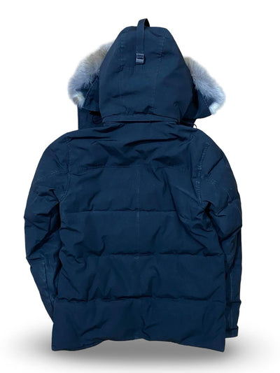 Canada Goose Wyndham Parka Black Good (Medium)