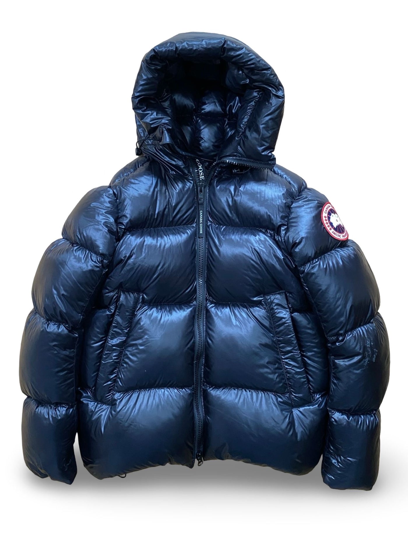 Canada Goose Crofton Puffer Jacket Black Excellent (Large)