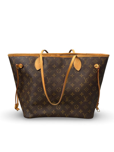 Louis Vuitton Monogram Neverfull Coated Canvas MM Excellent