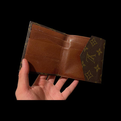 Square Louis Vuitton Monogram Envelope Wallet