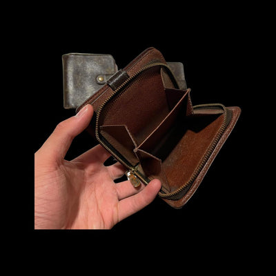 Square Louis Vuitton Button Wallet