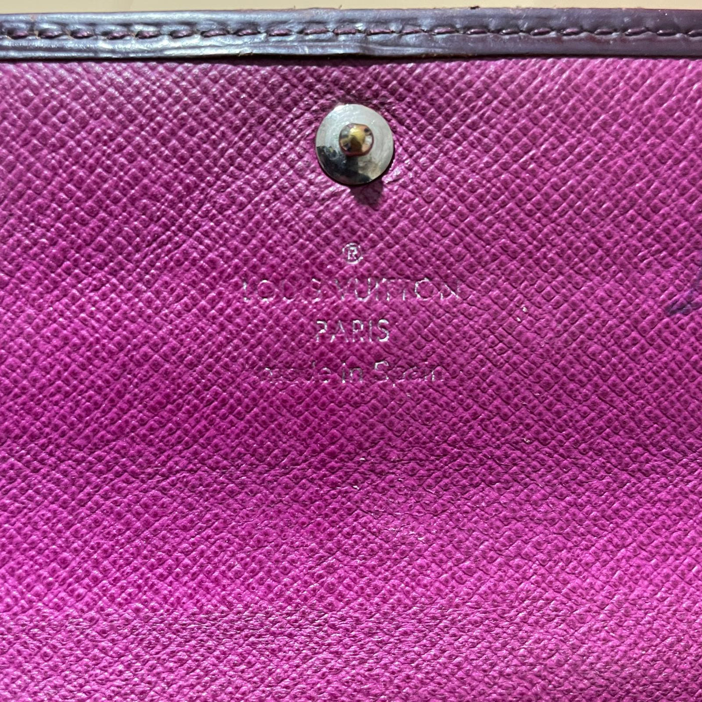 Louis Vuitton Purse Purple