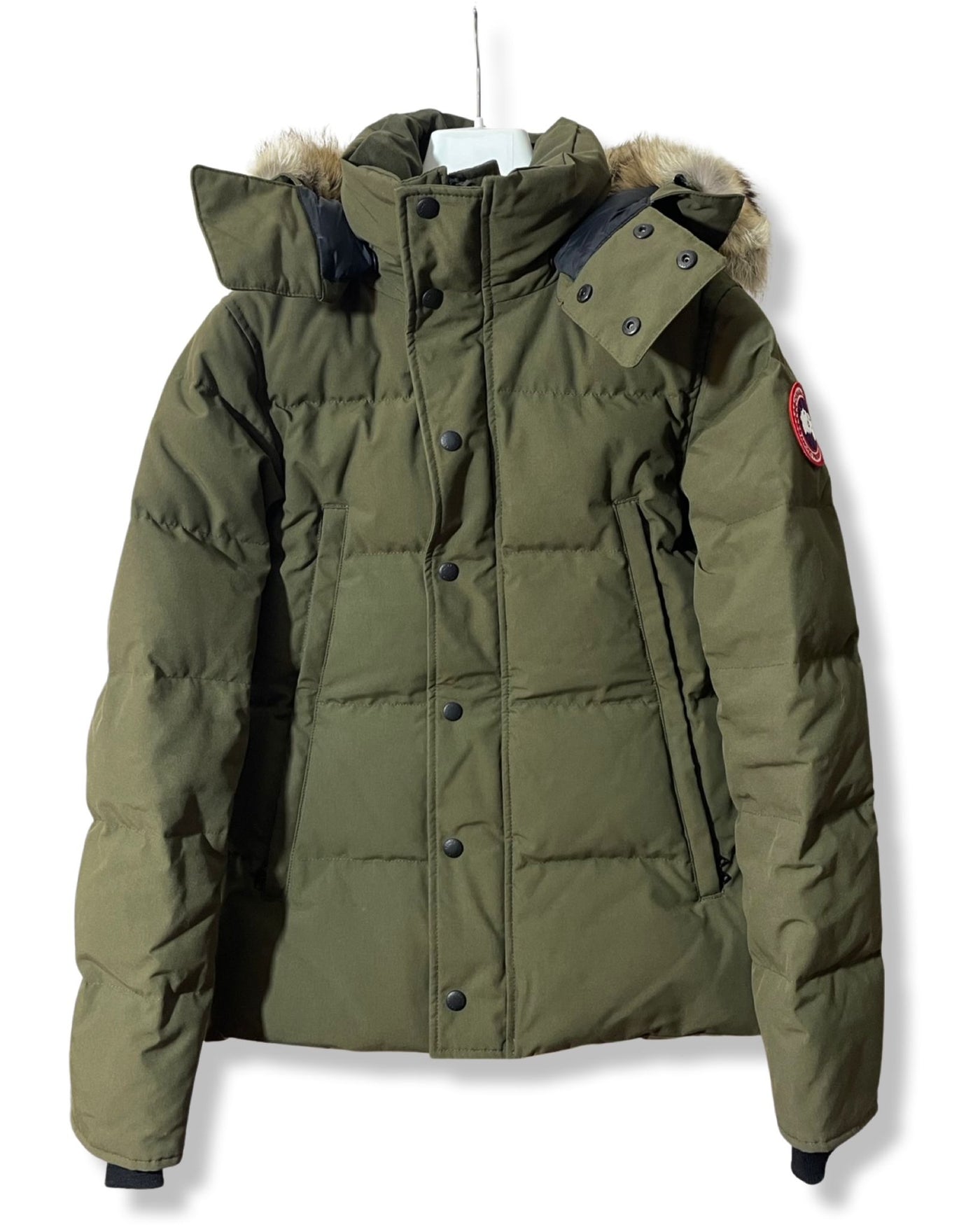 Canada Goose Wyndham Parka Military Green Very Good (XS Fusion)