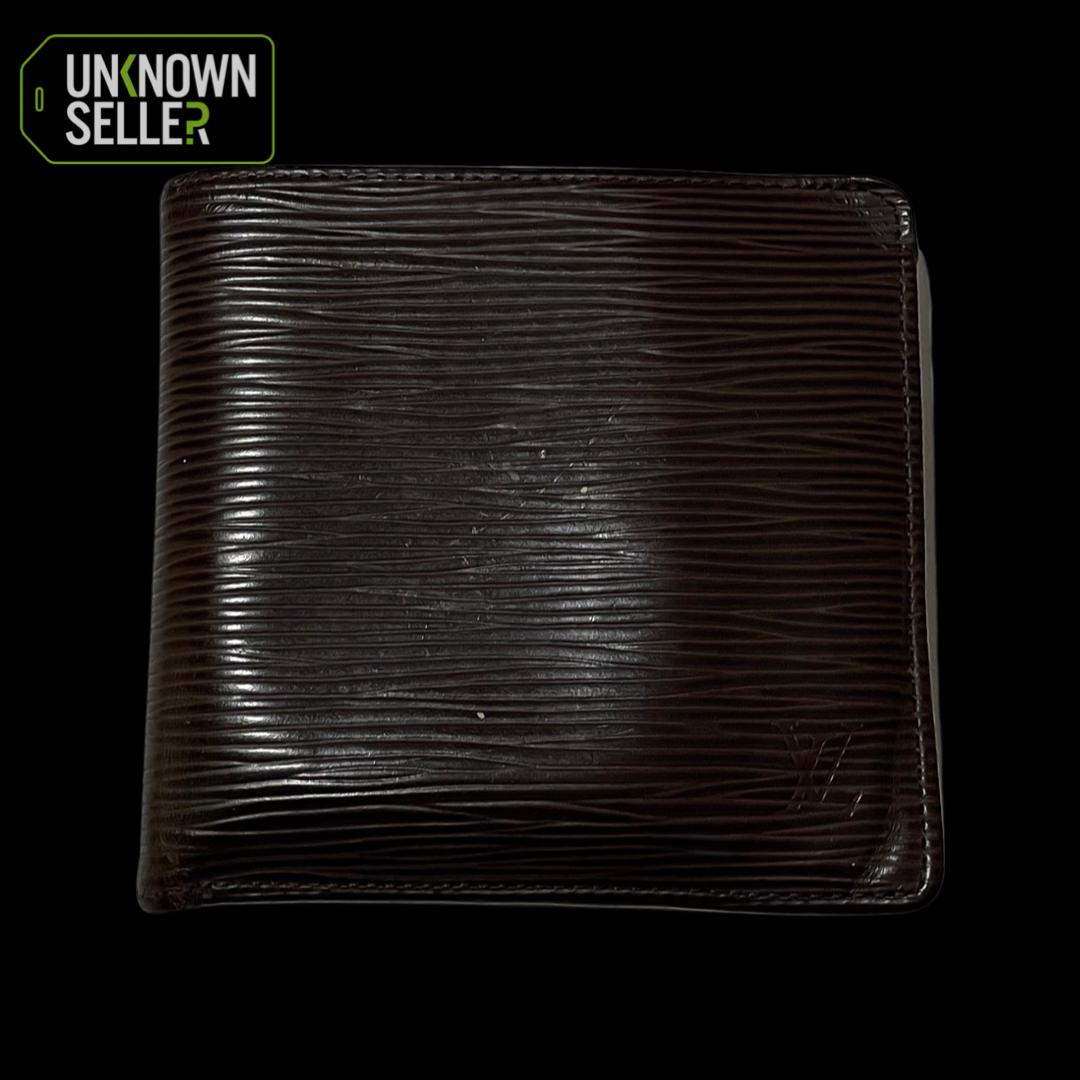 Brown Louis Vuitton Elephant Print Wallet
