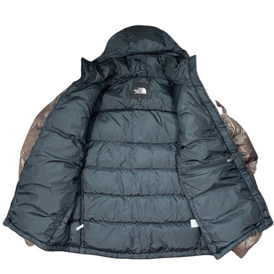 The North Face Nuptse 700 Detachable Hood Brown Excellent (Small)