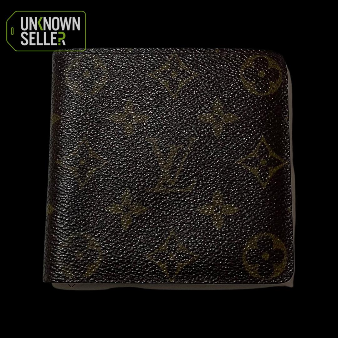 Square Louis Vuitton Monogram Bifold Wallet
