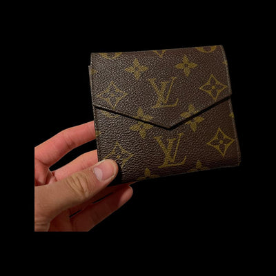Square Louis Vuitton Monogram Envelope Wallet