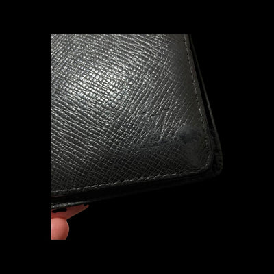Black Louis Vuitton Bifold Wallet