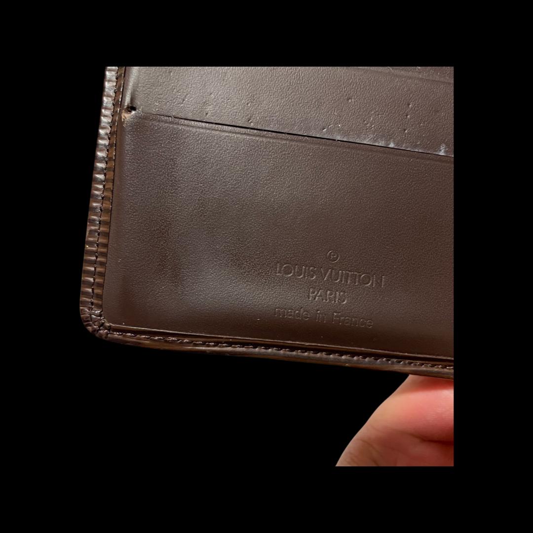 Brown Louis Vuitton Elephant Print Wallet