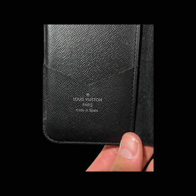 Louis Vuitton iPhone X Black Monogram Case